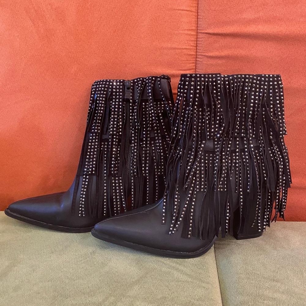 Rhinestone Booties